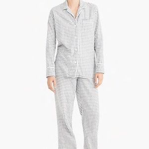 NWT J. CREW Vintage flannel pajama set size Small